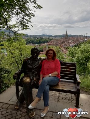 Bern, w Ogrodach R&oacute;żanych spotkałam interesującego Jegomościa ;)